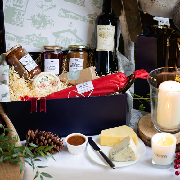 Station House Wine & Cheese Gift Box